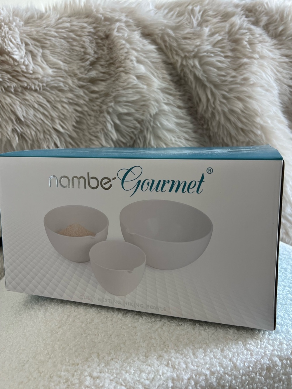 Nambe Gourmet Duets Nesting Mixing Bowls Set NWT